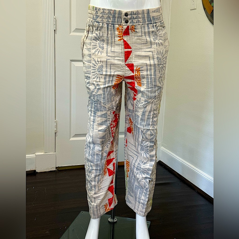 FP MOVEMENT by FREE PEOPLE, size extra small, multicolor geometric pattern pants
